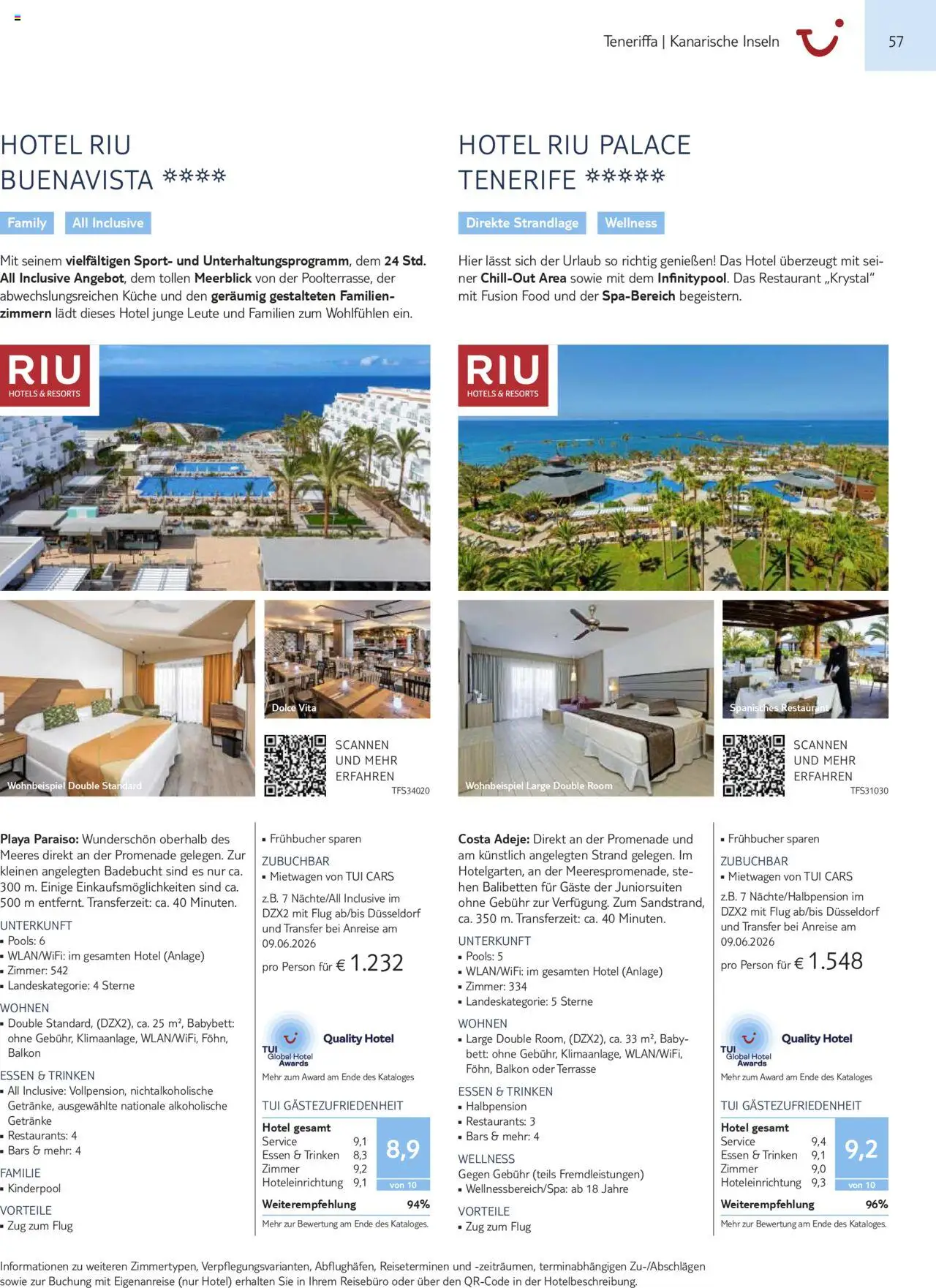 TUI Prospekt Kanaren, Kapverden & Senegal 2025/26	  - Seite 57 - gültig ab 01.11.2025