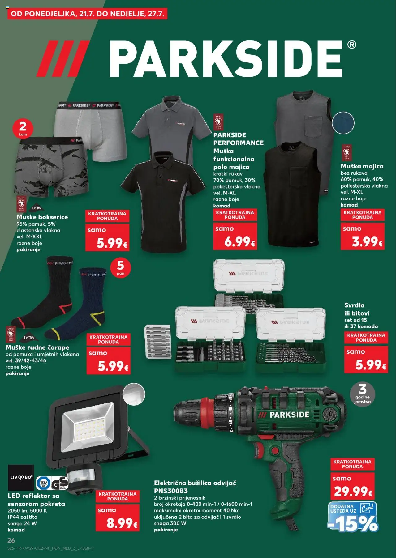 Katalog Parkside Kaufland - stranica 26- važeći od 16.07.2025