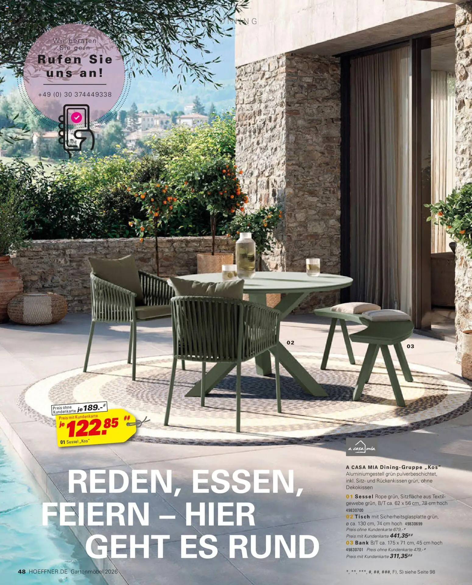 Höffner Prospekt Gartenmöbel - Seite 48 - gültig ab 27.03.2026