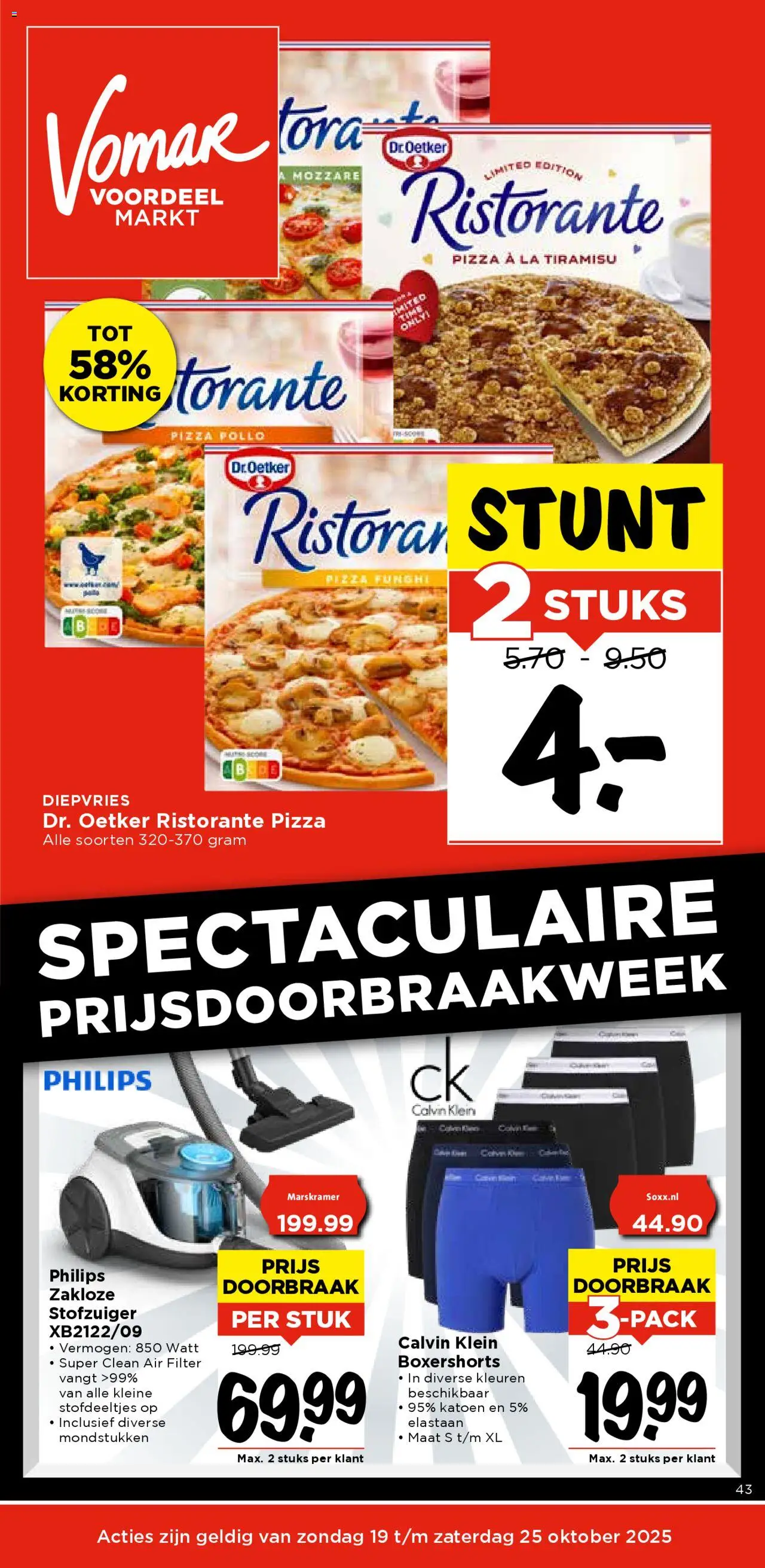 Vomar - Folder - pagina 1- geldig vanaf 19-10-2025