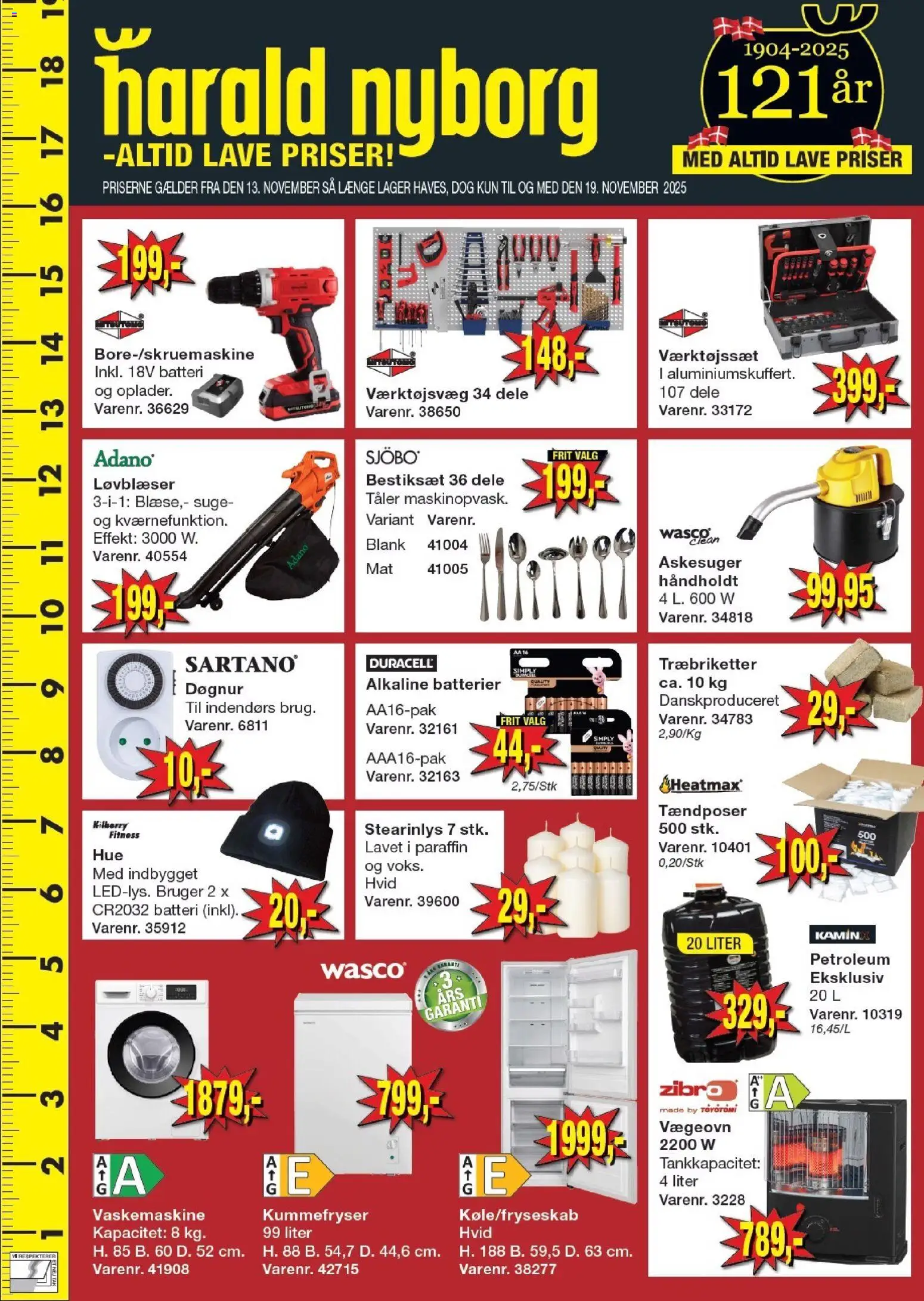 Harald Nyborg - Tilbudsavis - side 1- gyldig fra 13/11/2025