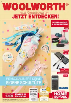 Vorschau Woolworth Schreibwarenprospekt gültig ab 20.08.2025
