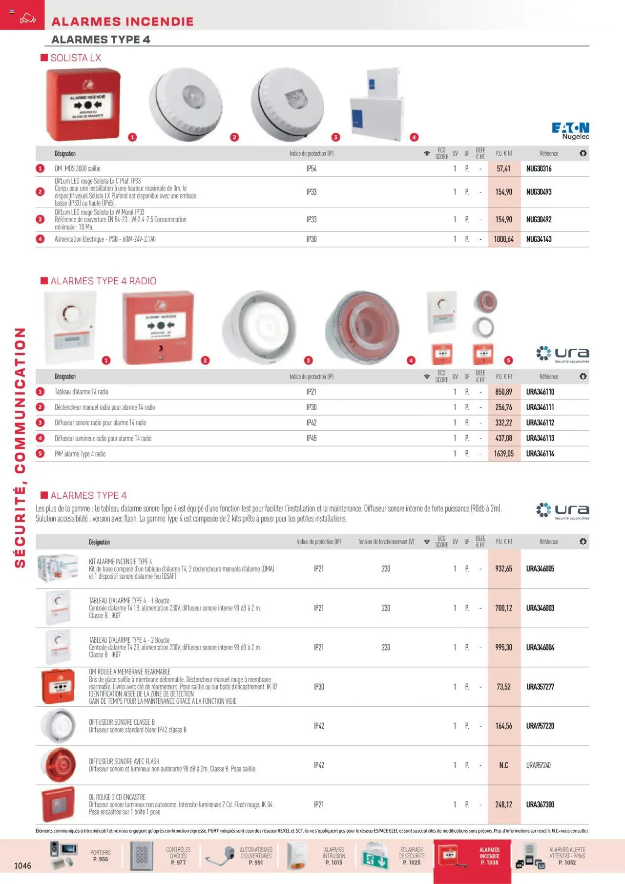 Rexel Sécurité, Communication - page 92 - valable à partir du 01/12/2024