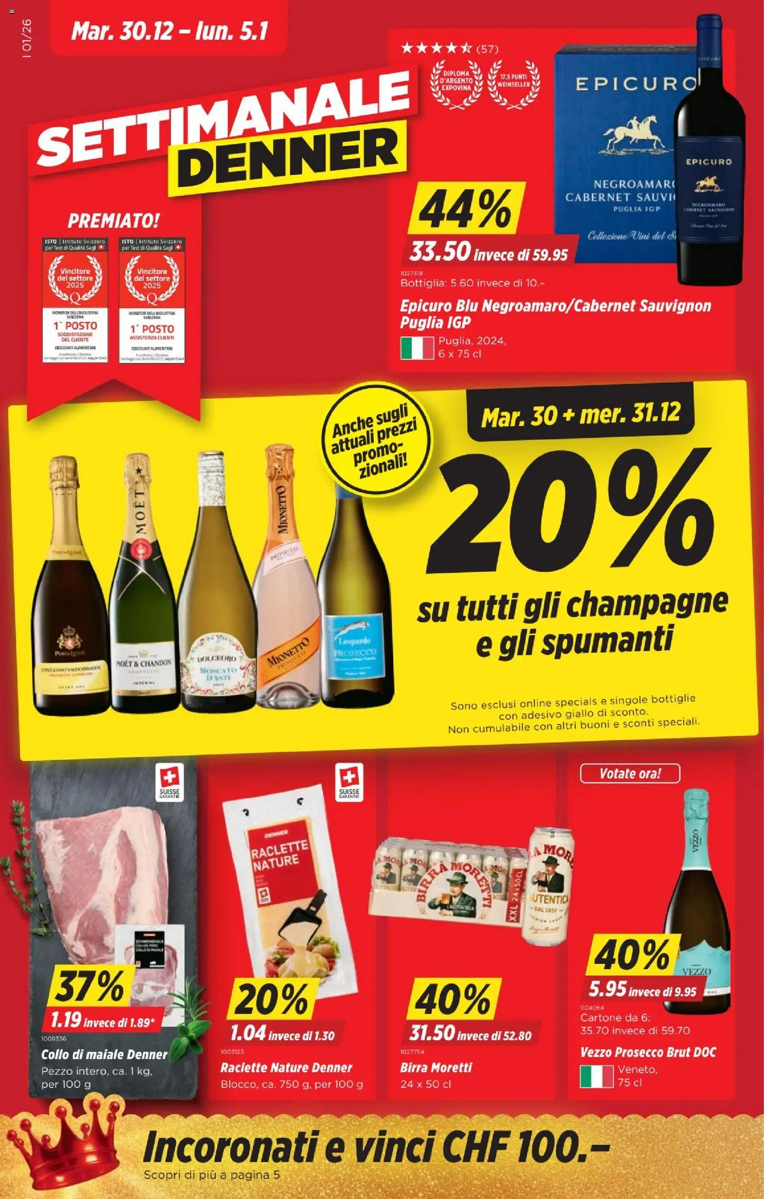 Denner Aktionen IT - Seite 1- gültig ab 30.12.2025