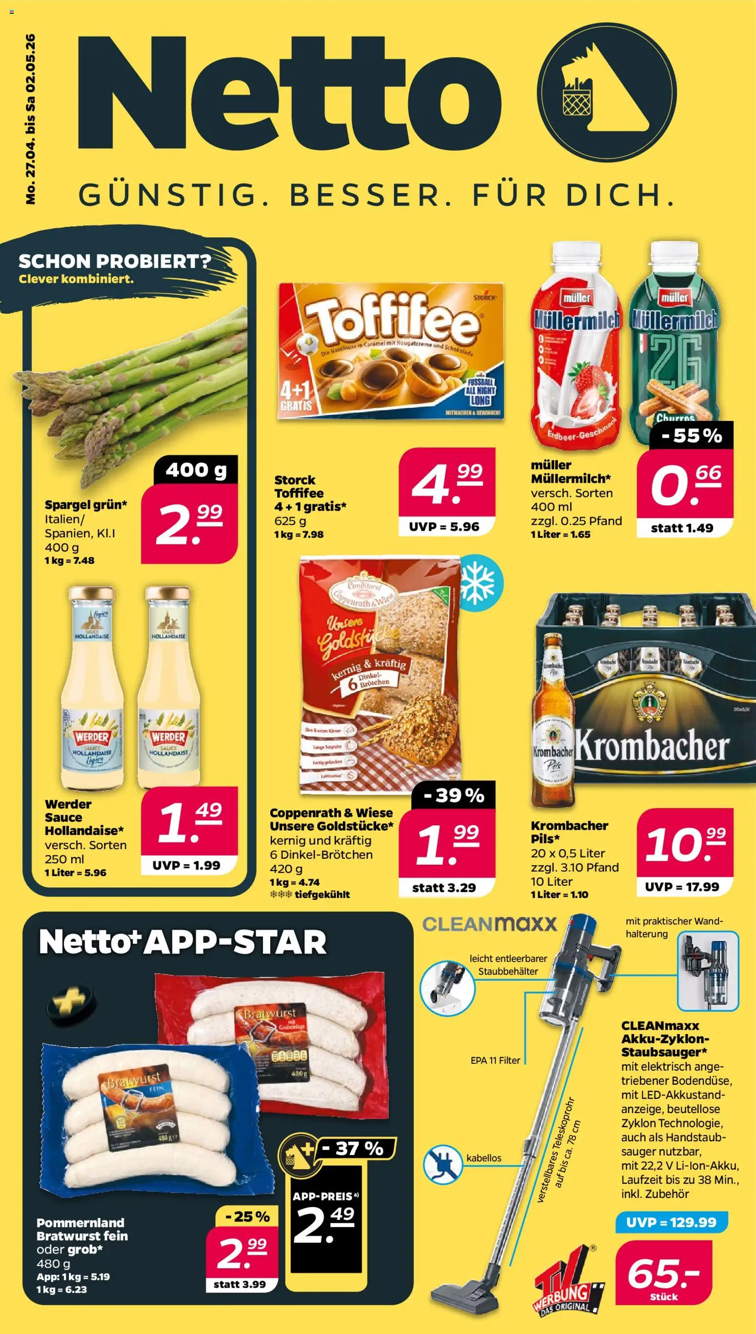 Netto Prospekt 	 - Seite 1 - gültig ab 27.04.2026