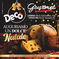 Anteprima Decò Gourmet - Sicilia catalogo valida dal 16/12/2025