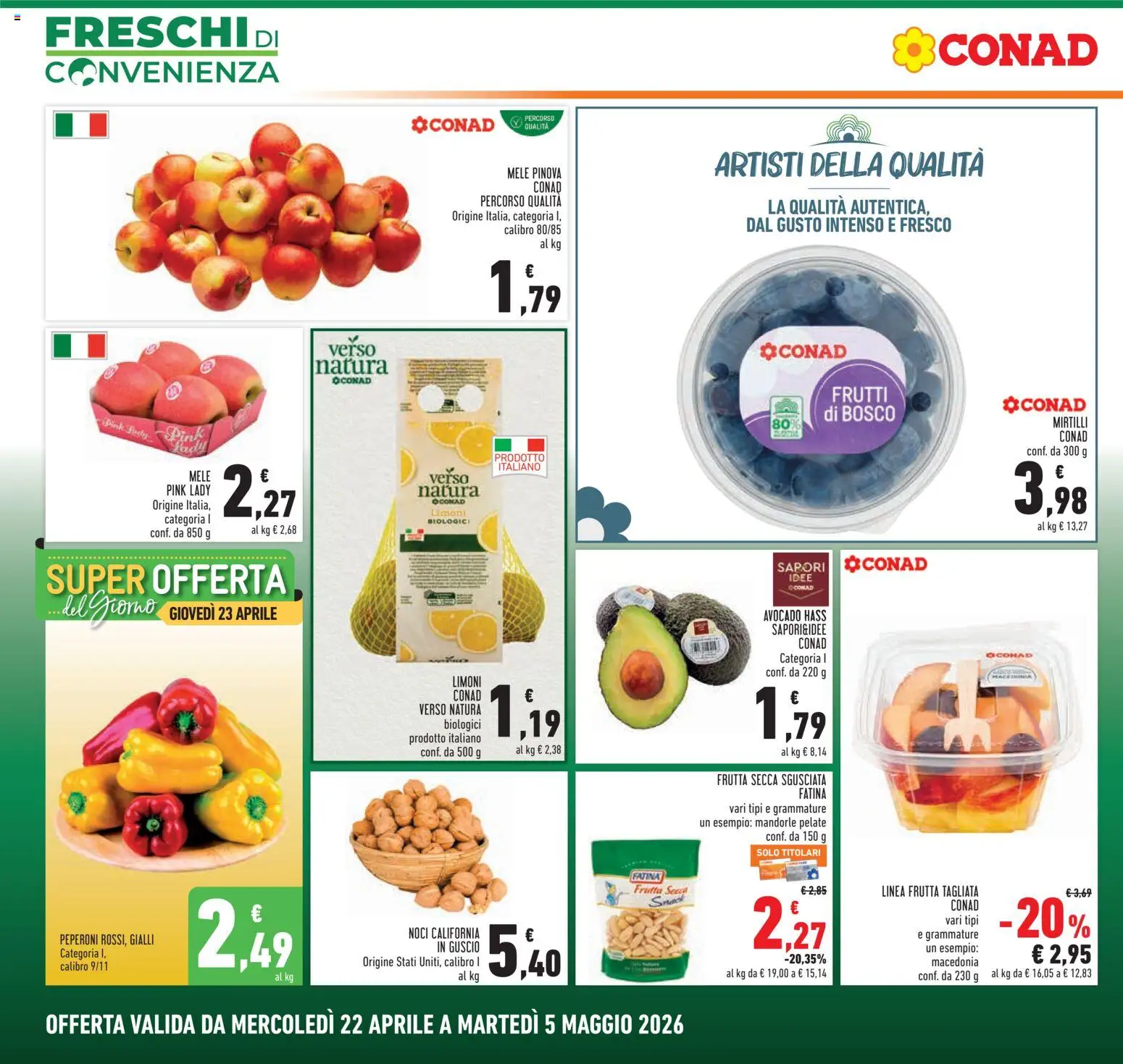 Conad volantino - pagina 2 - valido dal 22/04/2026