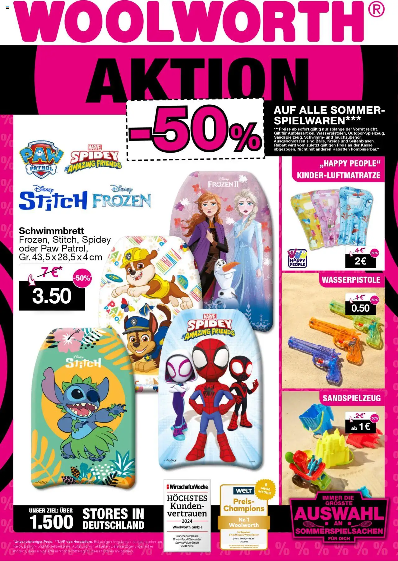 Woolworth Prospekt 	 - Seite 1 - gültig ab 20.08.2025