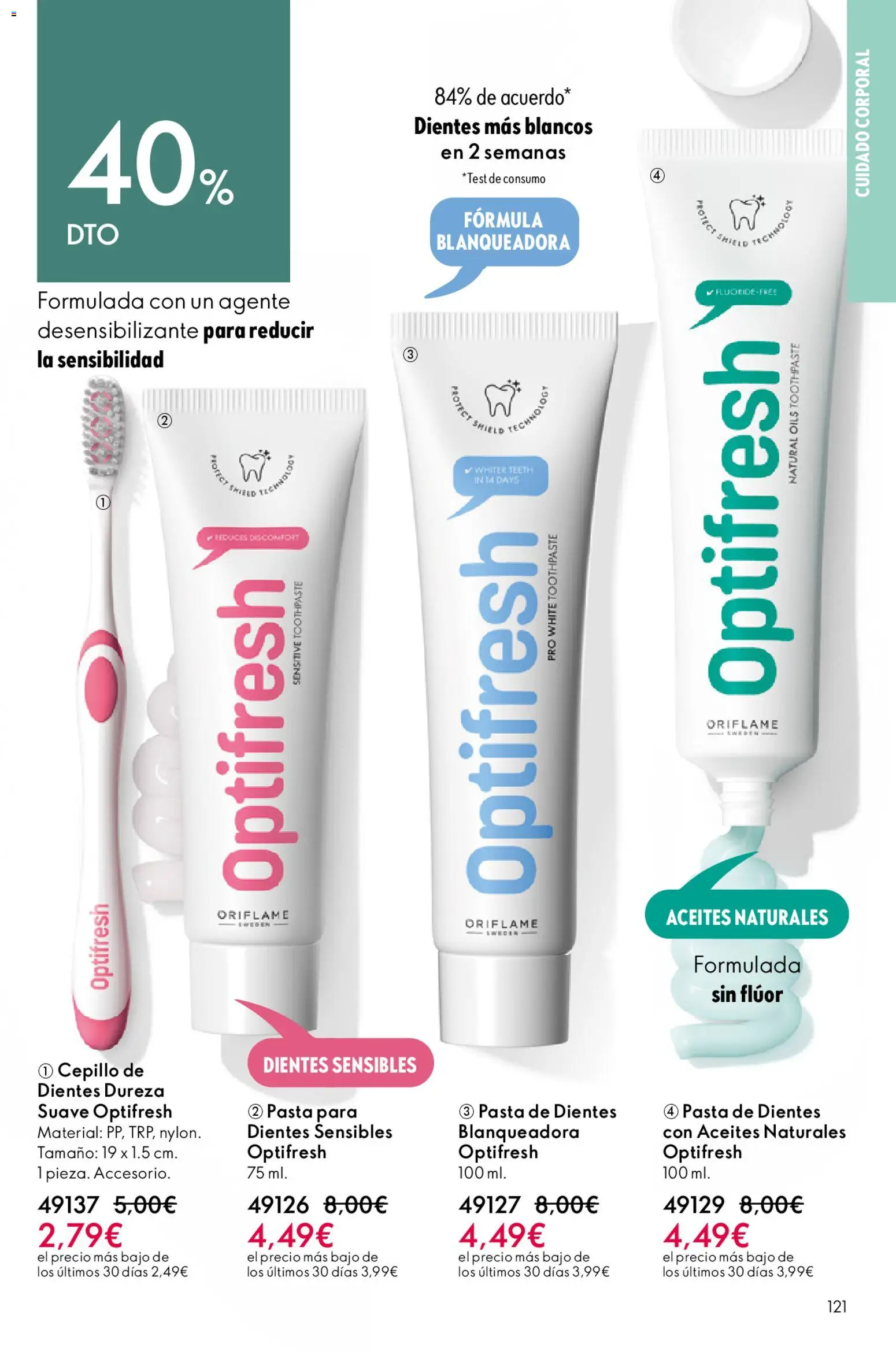 Oriflame - Catálogo Campaña 6 - Página de 121 - Válido desde 22/04/2026