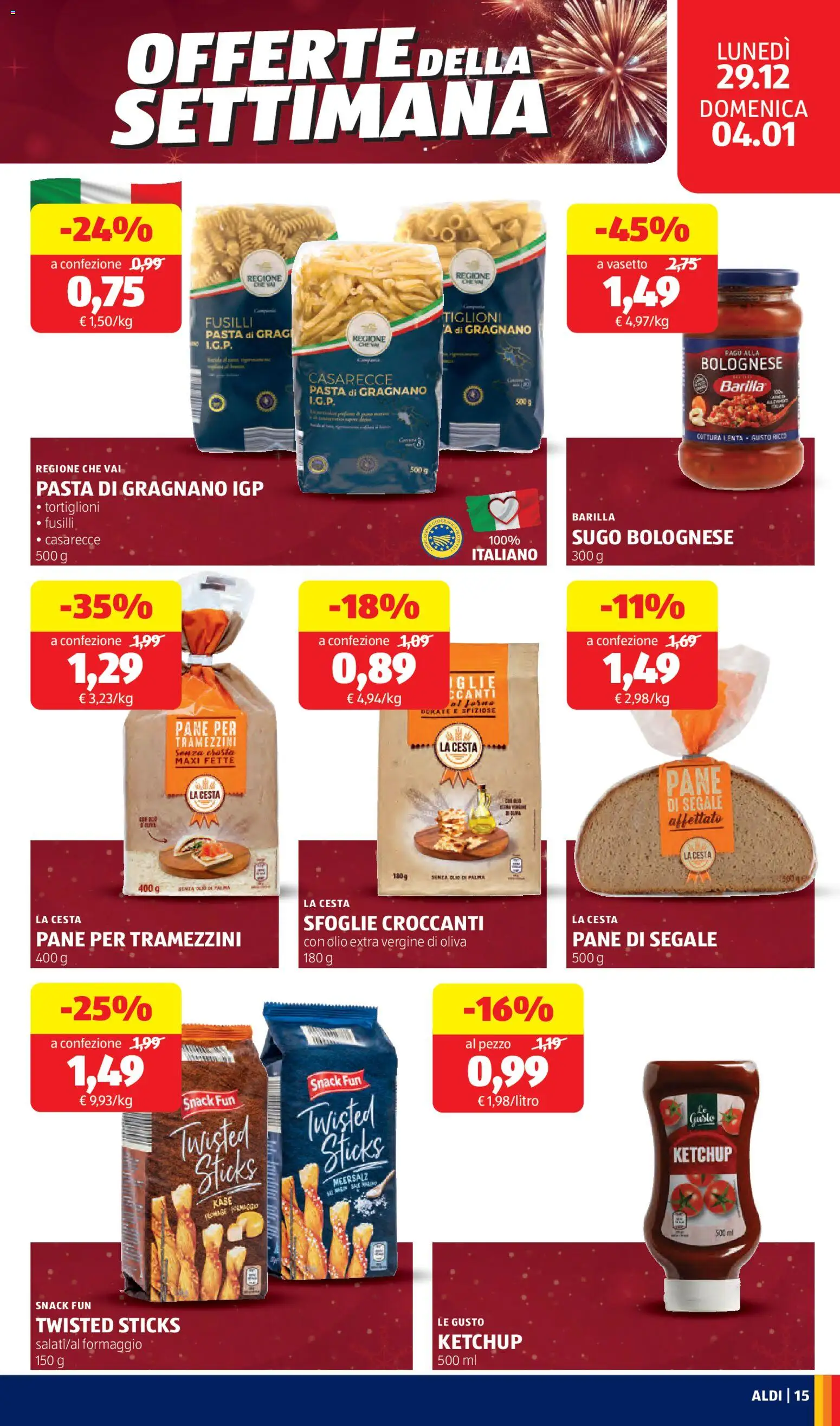 Volantino Aldi	 - pagina 15 - valido dal 29/12/2025