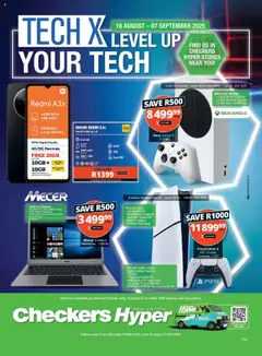 Preview Checkers - Hyper Tech X August Promotion valid from 18/08/2025
