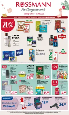 Vorschau Rossmann Prospekt 	 gültig ab 01.12.2025