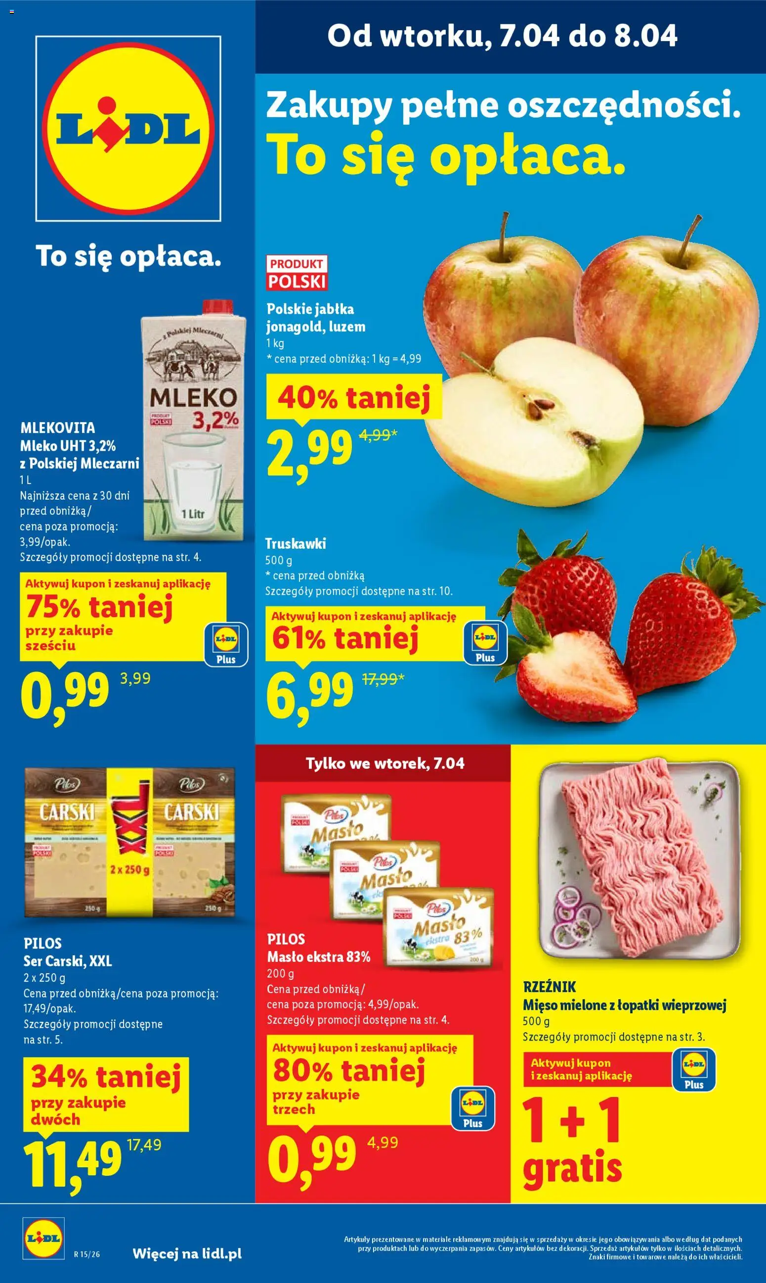 Lidl gazetka - strona 1- ważny od 07.04.2026