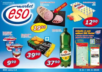 Náhled Eso market leták platný od 04.02.2026