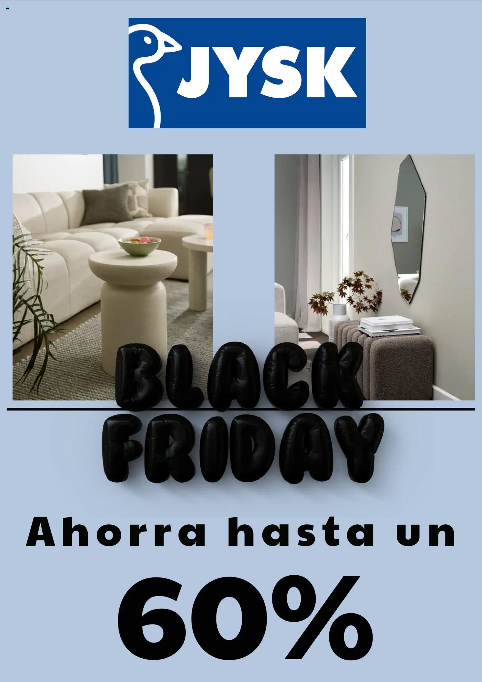 JYSK Black Friday - Página de 1 - Válido desde 13/11/2025