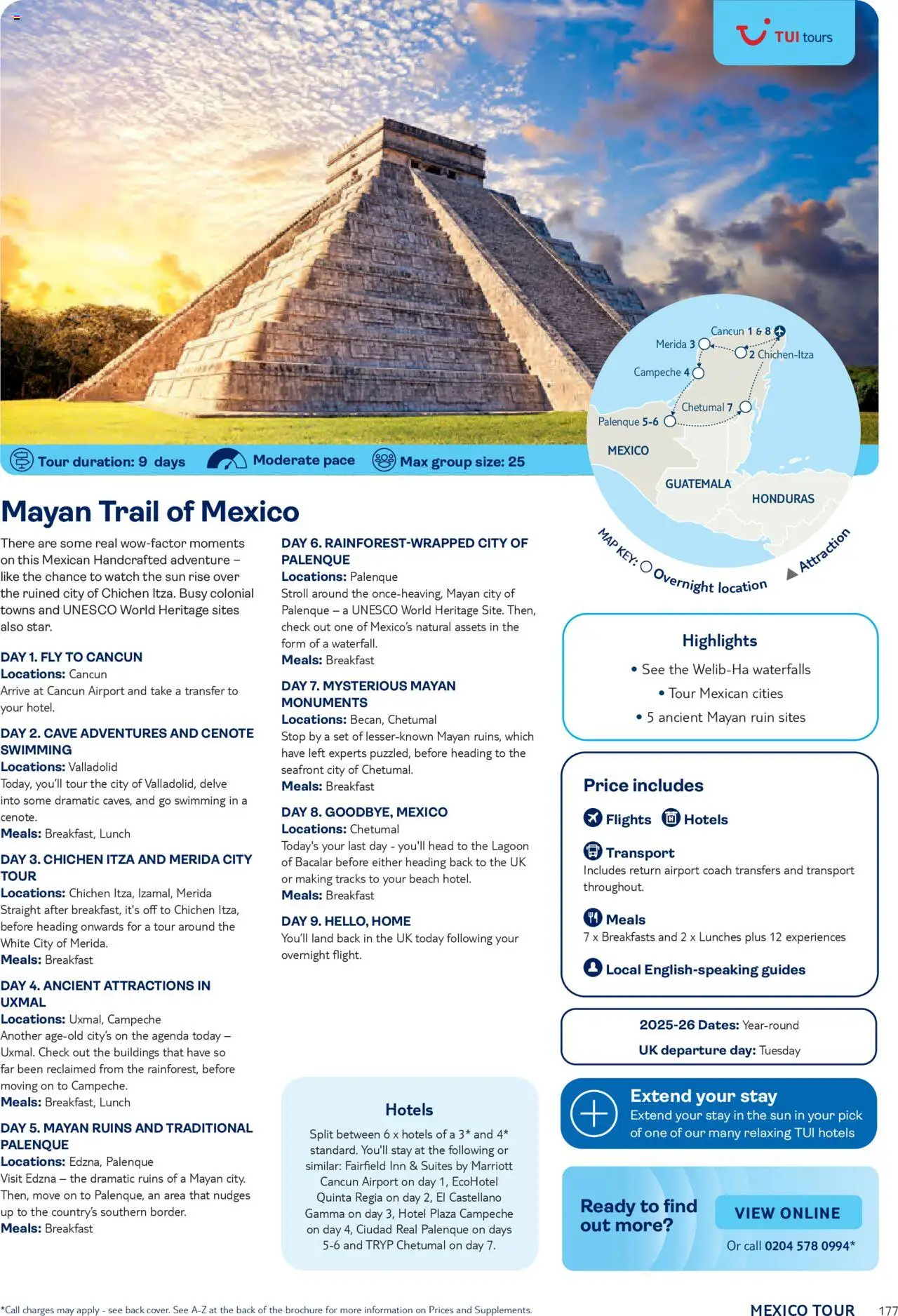 TUI - Mexico & Caribbean JULY EDITION NOVEMBER 2025 – APRIL 2027 - page 177- valid from 01/11/2025