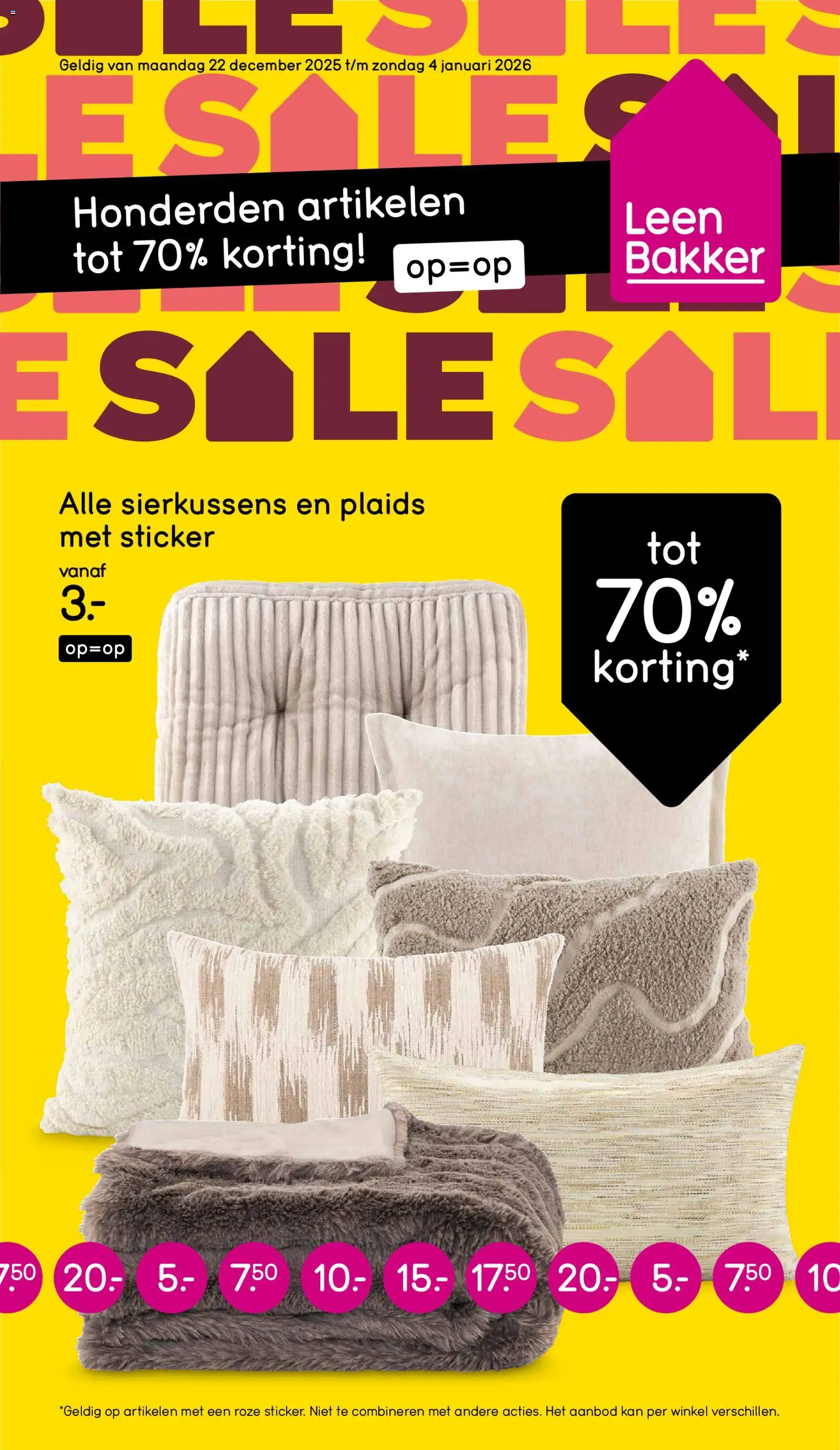 Leen Bakker - Folder - pagina 1- geldig vanaf 22-12-2025