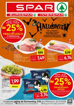 Vorschau Spar Flugblatt - Steiermark gültig ab 09.10.2025