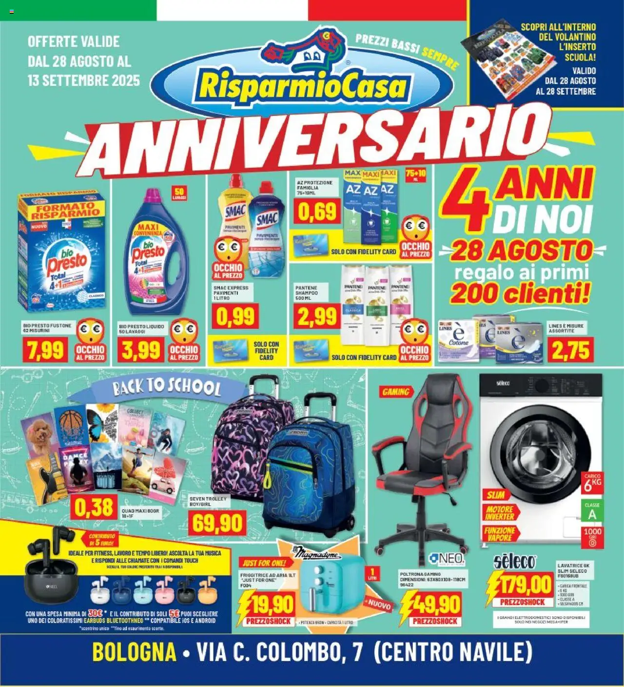 RisparmioCasa Bologna catalogo - pagina 1 - valido dal 28/08/2025