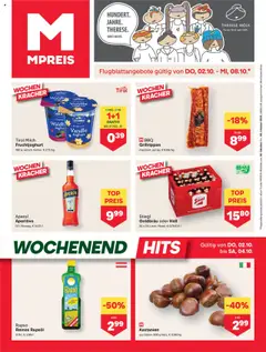 Vorschau MPREIS Flugblatt gültig ab 02.10.2025
