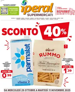 Anteprima Volantino Iperal	 valida dal 29/10/2025