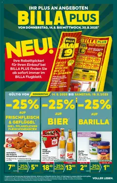 Vorschau Billa Plus Flugblatt - Salzburg gültig ab 14.08.2025