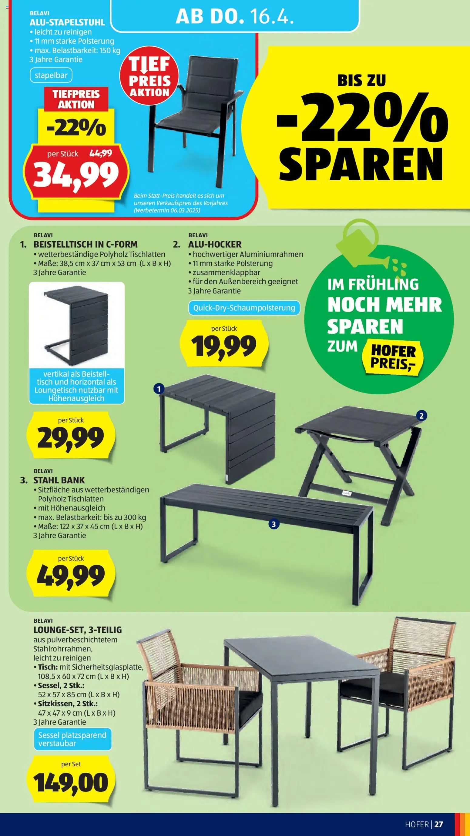 Hofer Flugblatt - page 31- valid from 08.04.2026