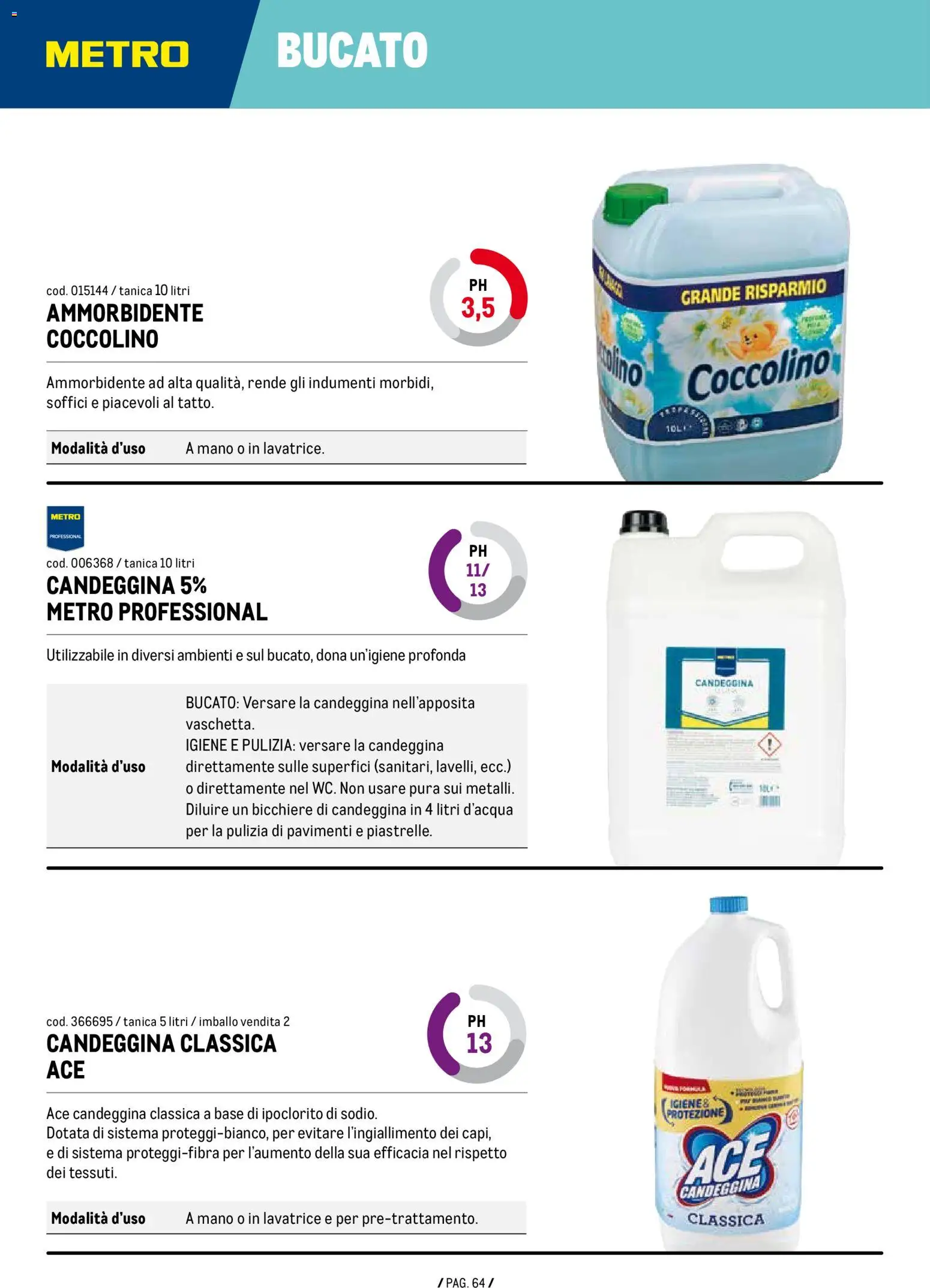 Metro Detergenza catalogo - pagina 64 - valido dal 07/01/2026