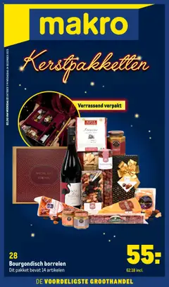 Makro - Kerstpakketten geldig vanaf 02-10-2025