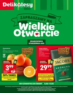 Podgląd Delikatesy Centrum Gazetka - Grabownica Otwarcie ważny od 05.02.2026