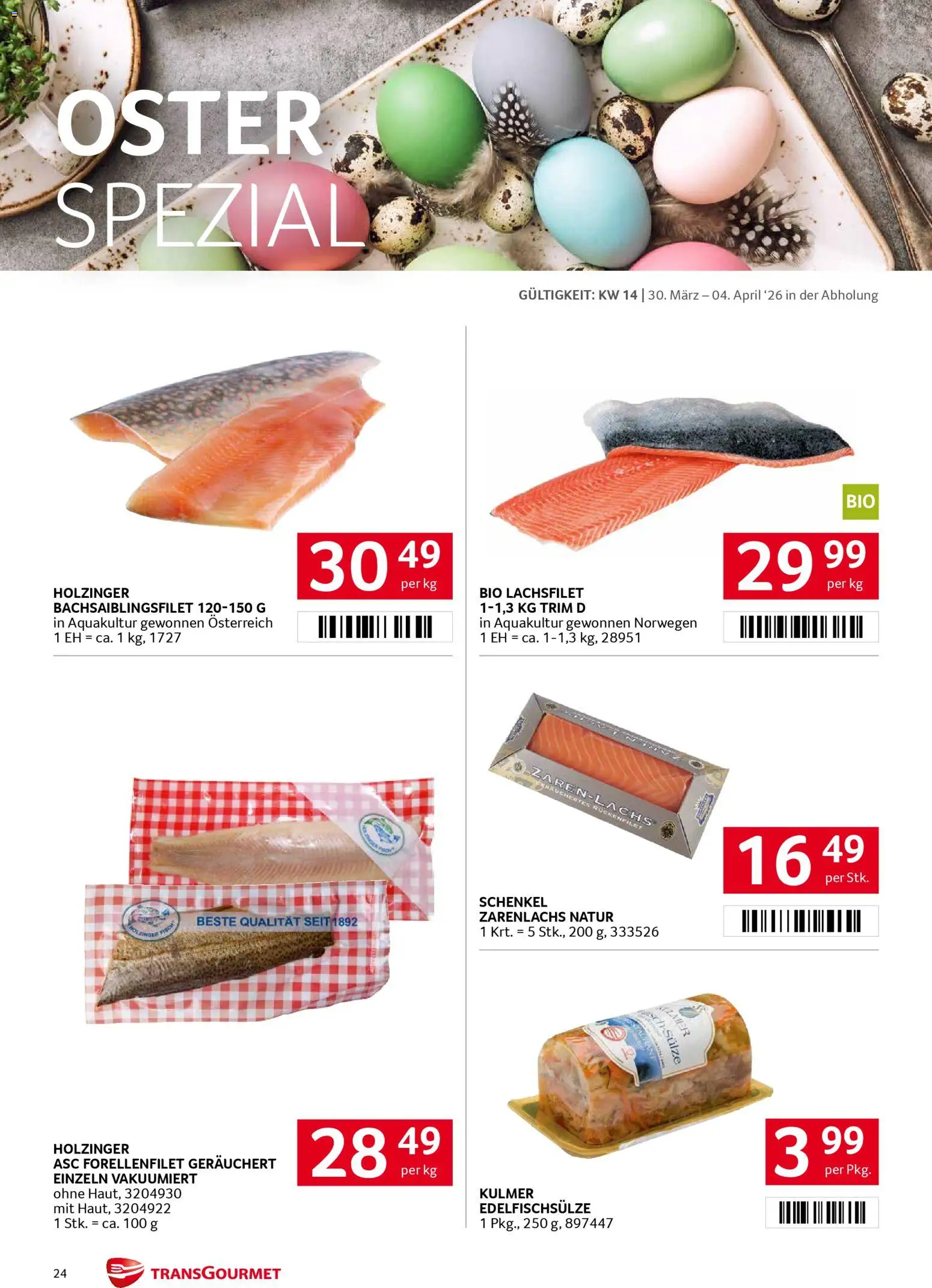 Transgourmet Flugblatt - page 23- valid from 30.03.2026