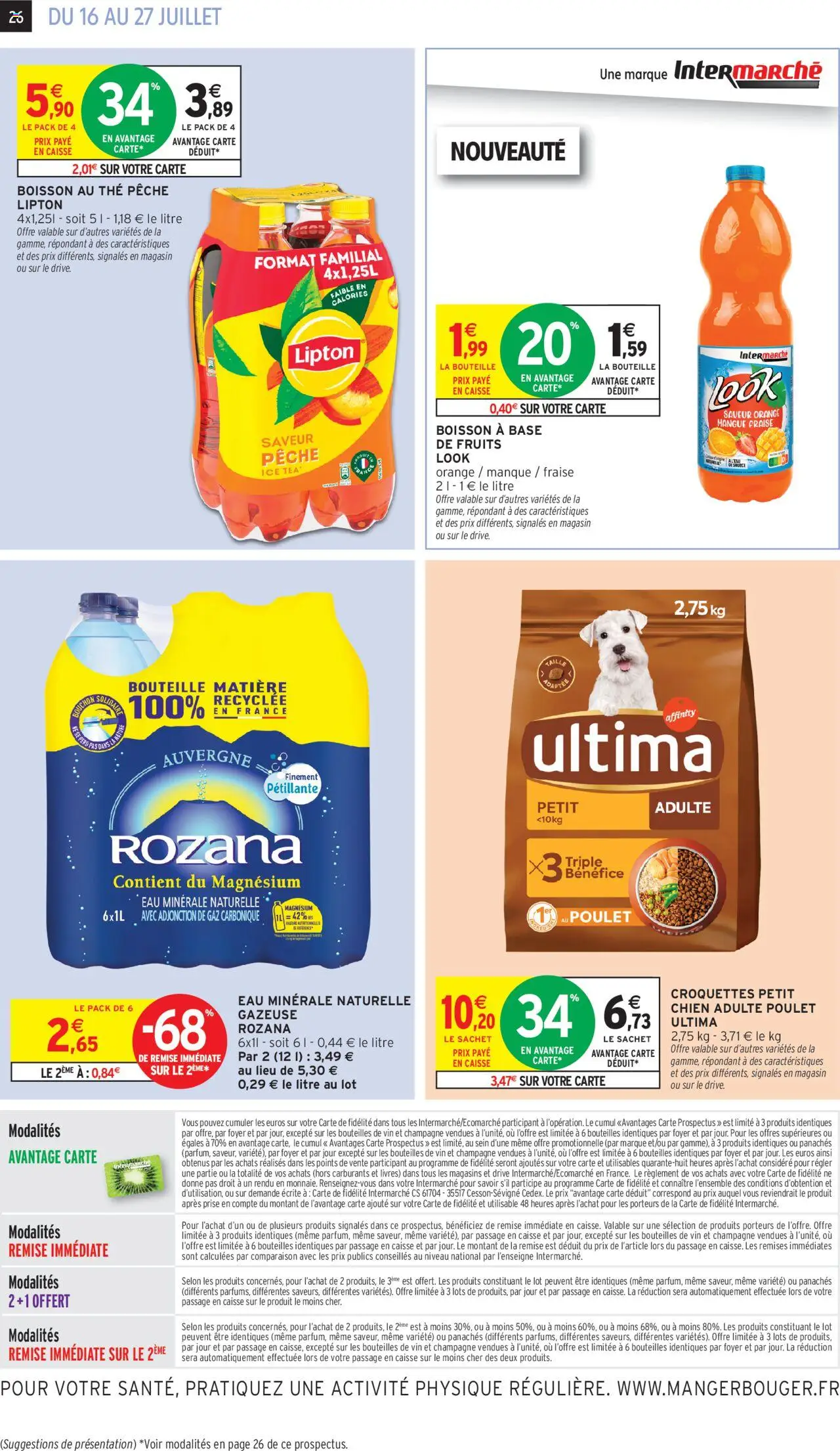 Intermarché 2+1 offert sur une sélection de produits - page 27 - valable à partir du 16/07/2025