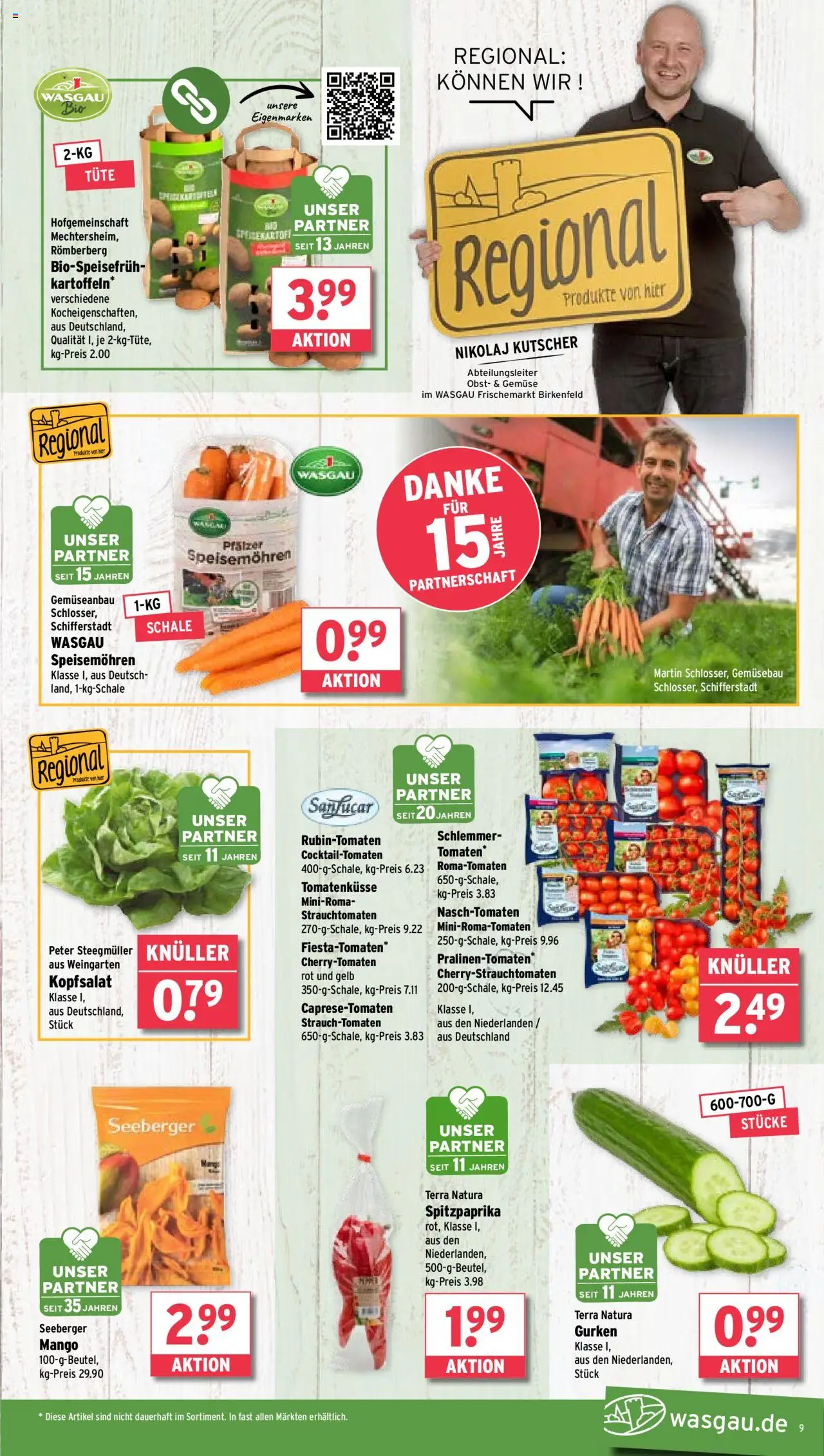 Wasgau Prospekt 	 - Seite 9 - gültig ab 14.07.2025