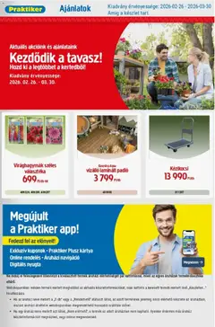 Előnézet Praktiker akciós újság érvényes 2026.02.26.-tól