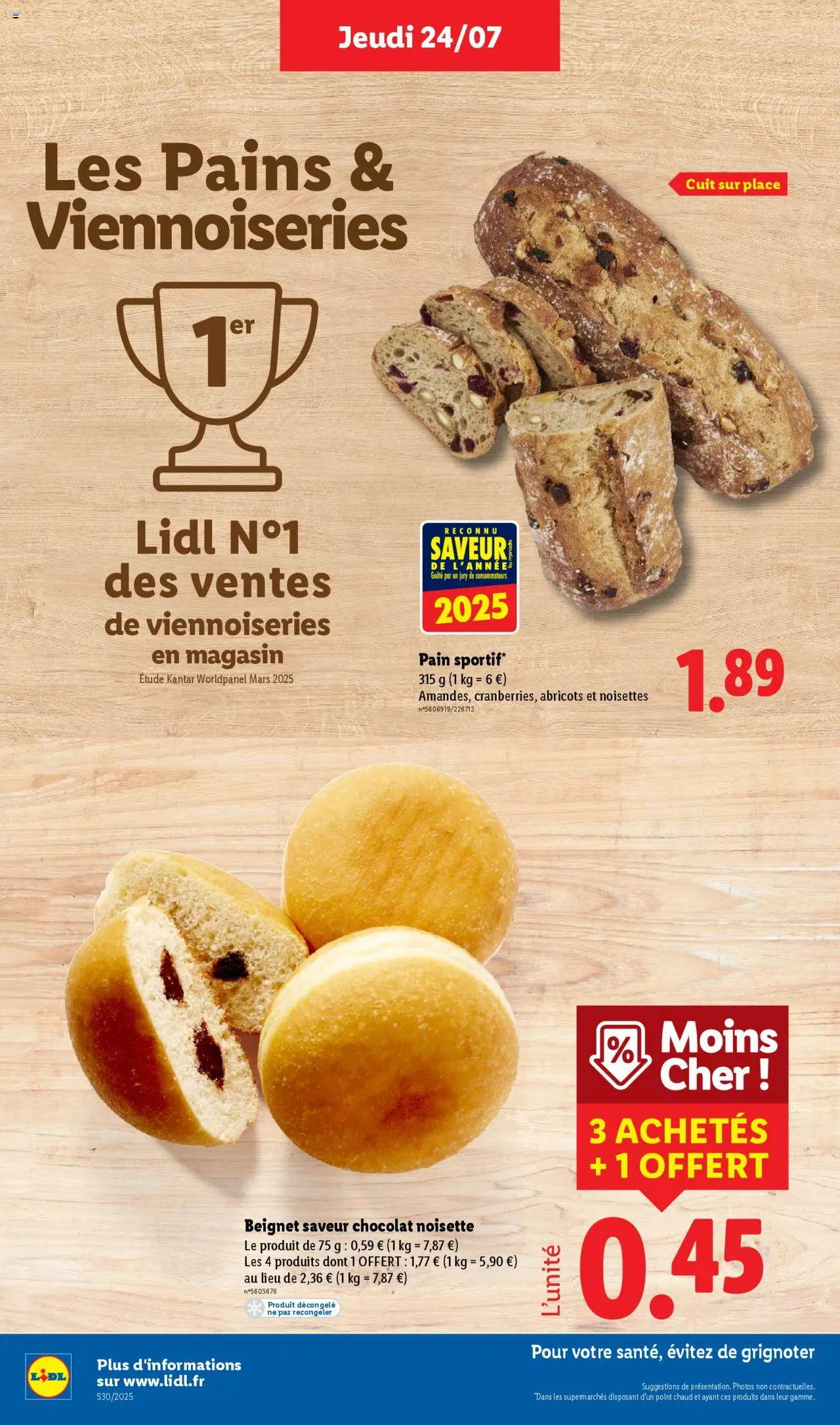 LIDL catalogue semaine 29 - page 10 - valable à partir du 24/07/2025
