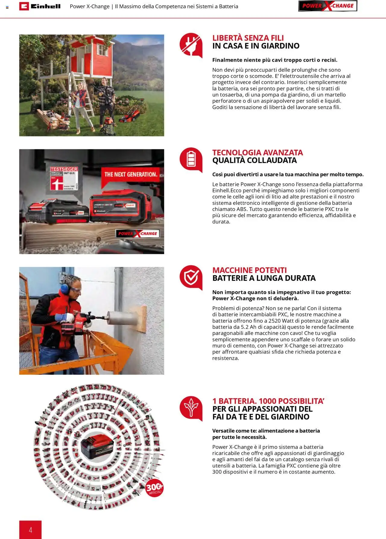 Catalogo Giardinaggio Einhell	 - pagina 4 - valido dal 01/02/2025