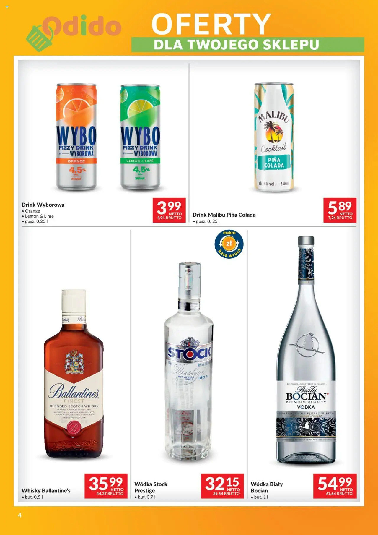 Makro Gazetka - Odido Oferty dla Twojego sklepu - strona 4- ważny od 18.07.2025