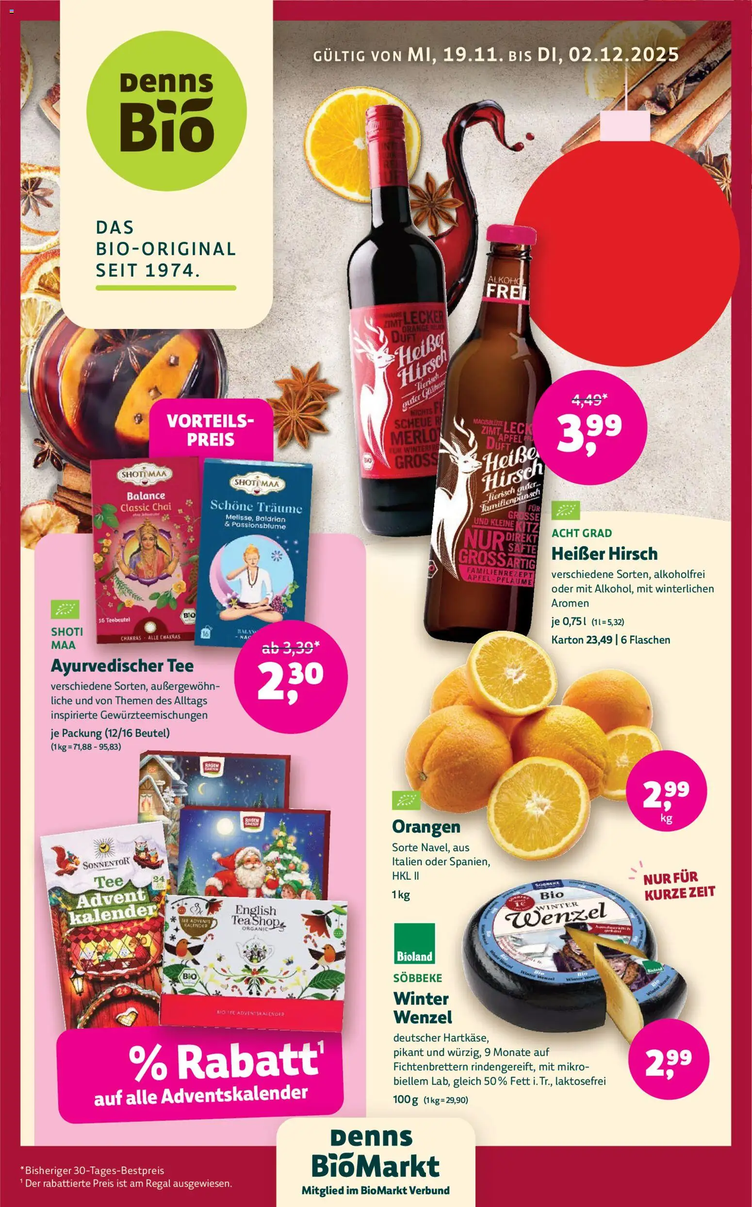 BioMarkt - Black Friday - Seite 1 - gültig ab 19.11.2025