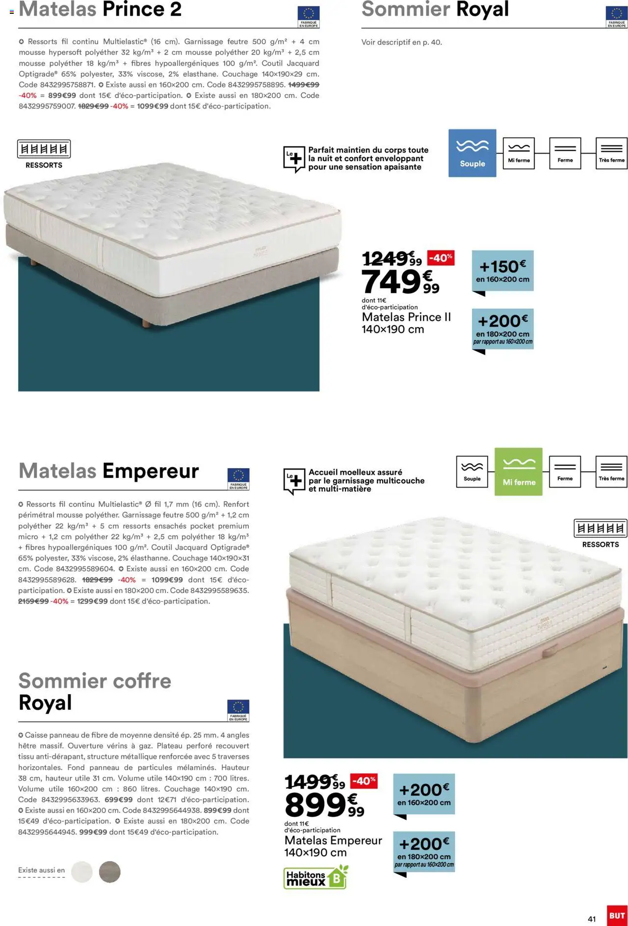 But Guide Literie 2025 - page 41 - valable à partir du 02/06/2025