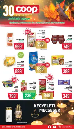 Előnézet COOP - Mini & Abc & Szuper / Nyírzem érvényes 2025.10.16.-tól