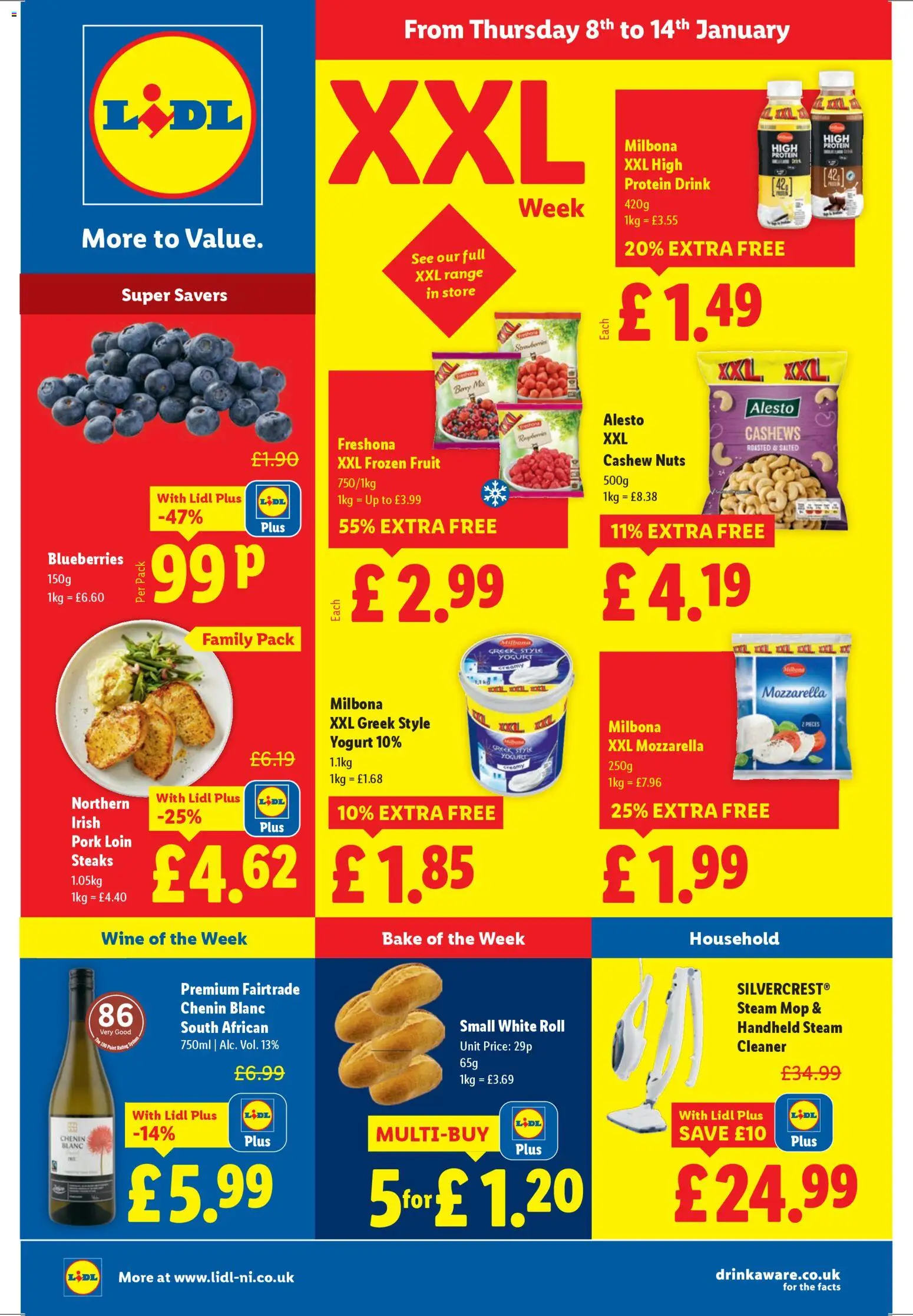 Lidl - XXL Week - page 1- valid from 08/01/2026