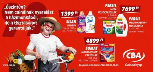 Előnézet CBA - Óriásplakátok érvényes 2025.08.05.-tól