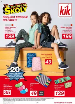 Náhled Kik leták platný od 11.08.2025