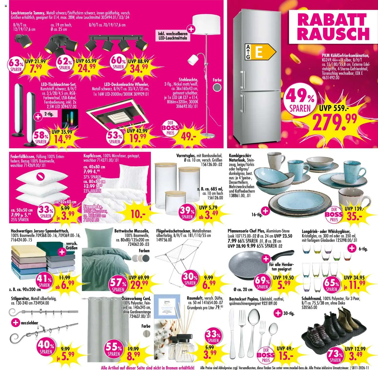 SB Möbel Boss Prospekt 	 - Seite 11 - gültig ab 07.03.2026
