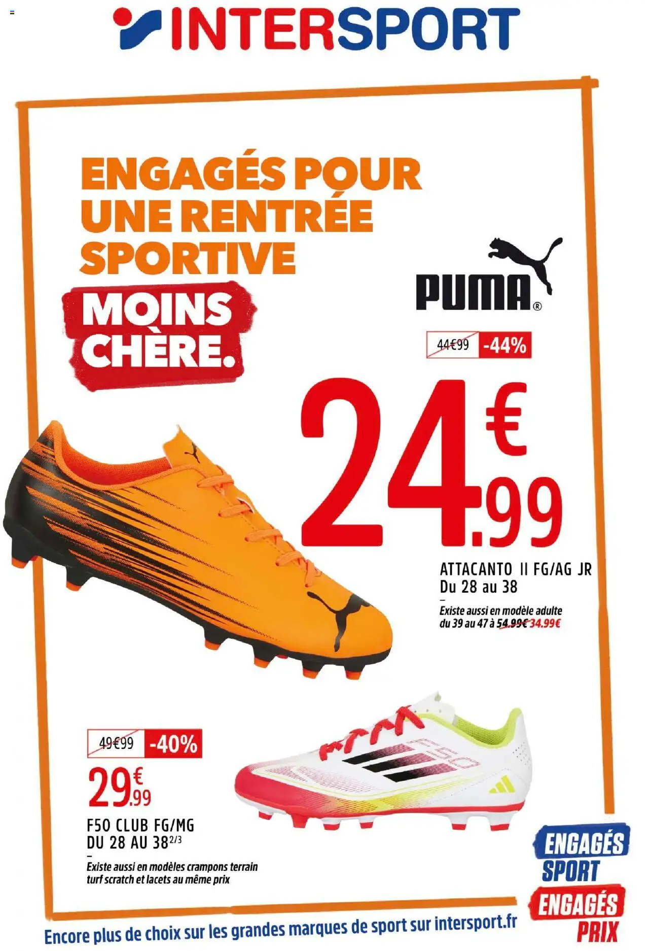 Intersport catalogue - page 1 - valable à partir du 18/08/2025
