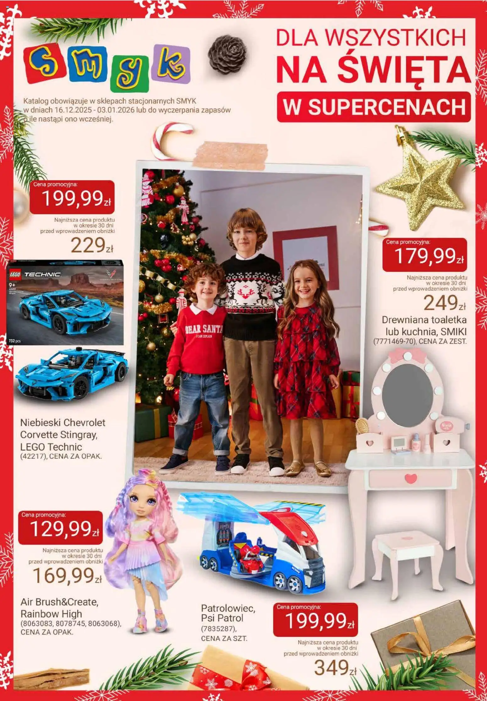 Smyk Gazetka - strona 1- ważny od 16.12.2025