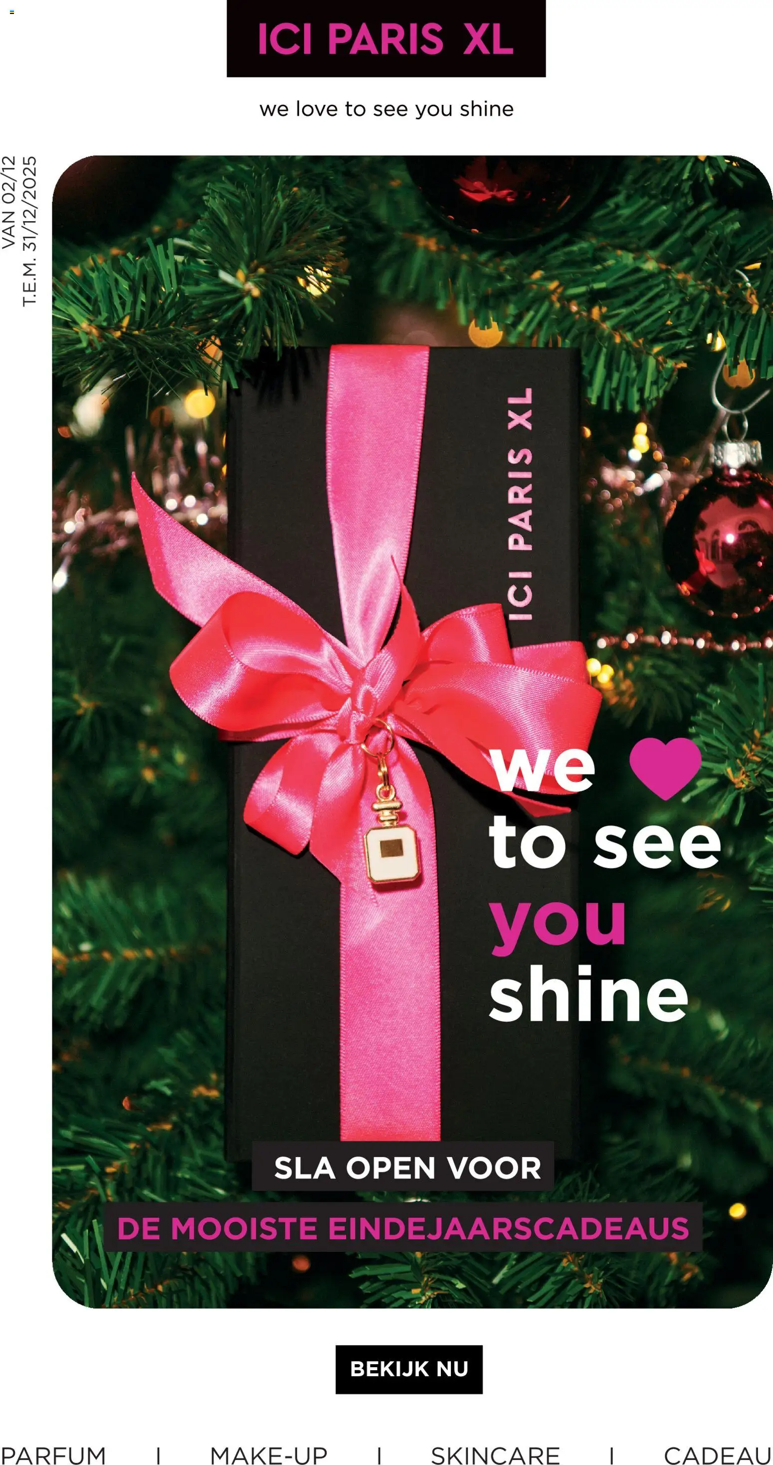 ICI Paris XL folder - pagina 1- geldig vanaf 02/12/2025