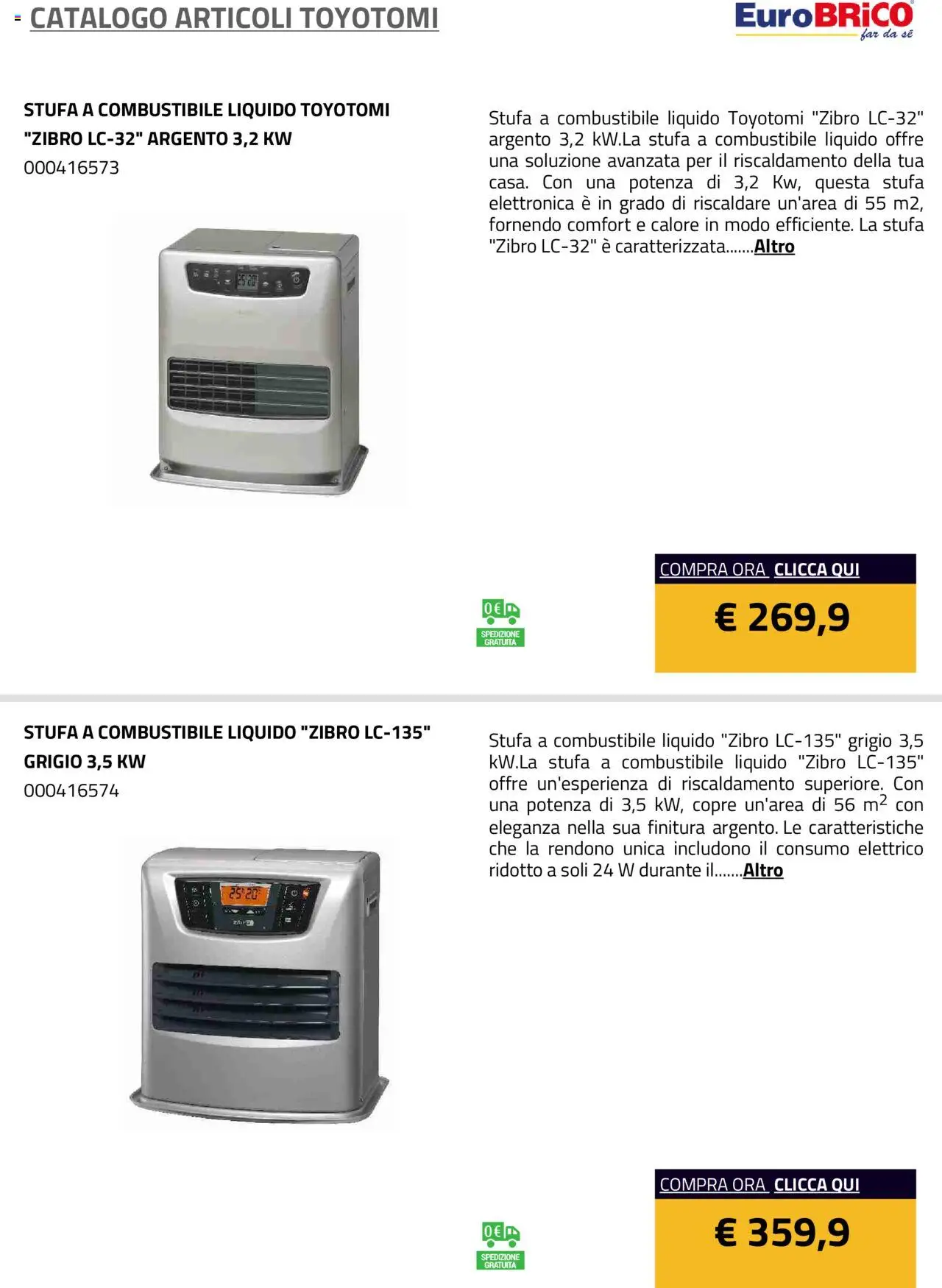 Eurobrico Articoli Toyotomi catalogo - pagina 4 - valido dal 23/07/2025