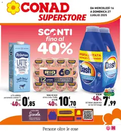 Anteprima Conad Superstore Sicilia catalogo valida dal 16/07/2025