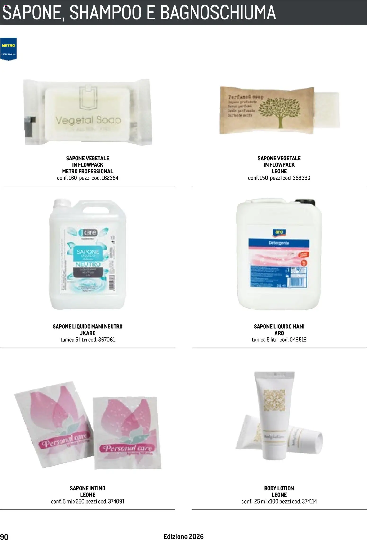 Metro Hotel catalogo - pagina 90 - valido dal 17/10/2025